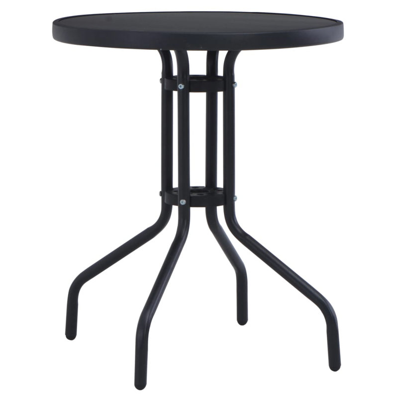 Boel Round Metal Outdoor Bistro Table , cm W cm D, 72cm H x 80cm L x 80cm W