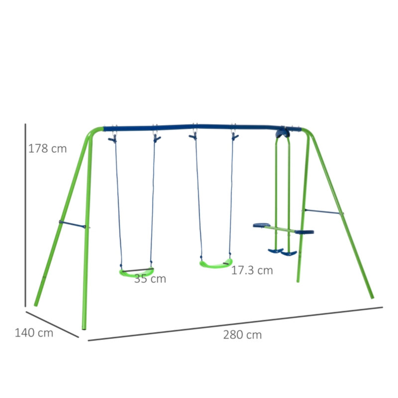 EvoNet Swing Set with