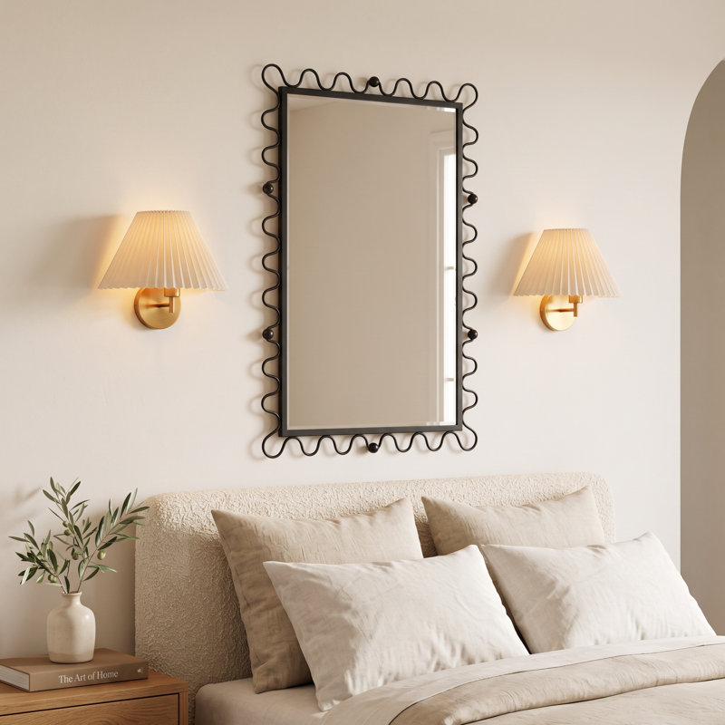 36" Metal Mirror