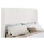 Lit de chambre à coucher élégant, lit tapissier avec cadre en bois pour la chambre à coucher