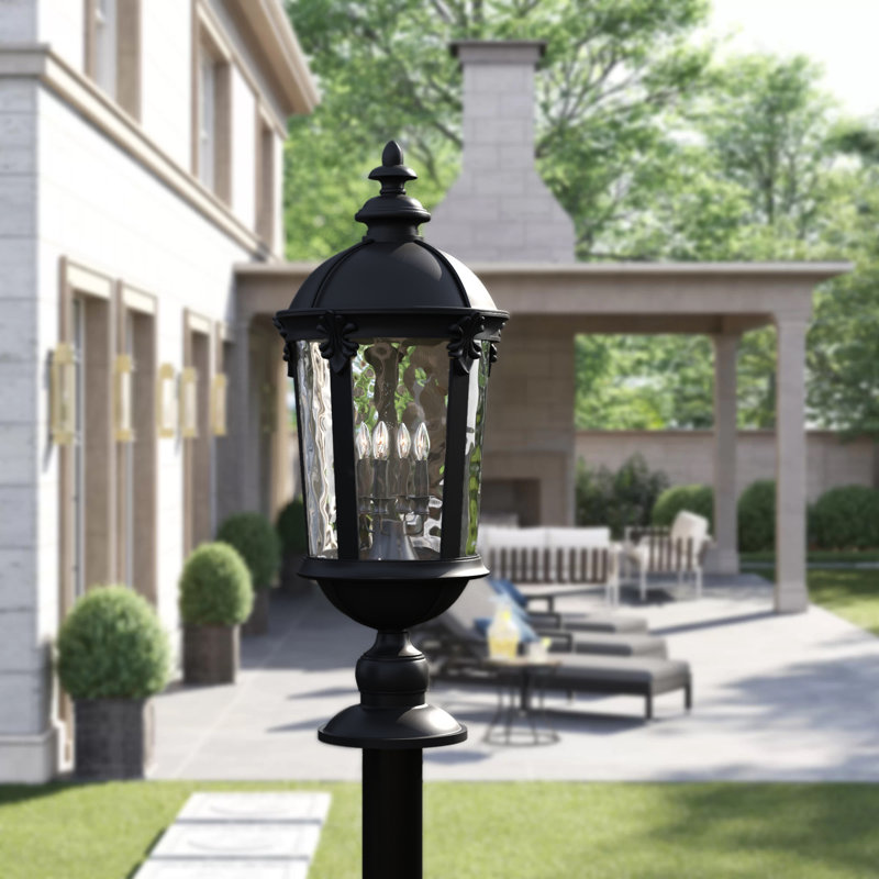 Windsor 1 -Light 30" H Hardwired Lantern Head, Black