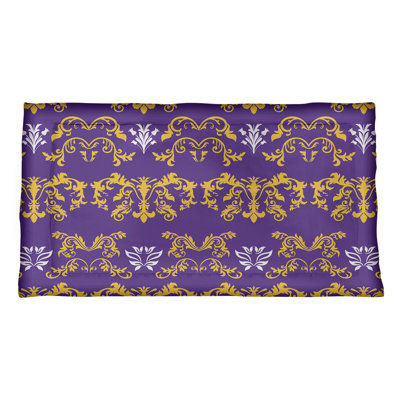 Football Baroque Pattern Pillow Sham