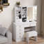 Calim Dressing Table with Mirror