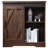 Laziza 1 - Door Accent Cabinet with Adjustable Shelf Rustic Brown-1024547096
