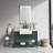 LED Bathroom Mirror 40 " with Front and Backlight, Large Dimmable Wall Mirrors-2042631341