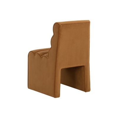 19.75'' H Upholstered Dining Chair - Gold