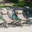 Beach Sling Chair - Grey   Of 2  Great For Backyard & Beach. 100% Canvas, With Pillow Comfort. Wood Made. 39.94 In. W, 33.13 H, 25.5 D. 22.48 Lb. Chair. Package: 57 D, 26.75 8.25 47.93 Lb Beach