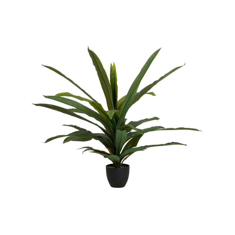 21cm Faux Banana Leaf Plant in Pot