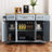 Spacious Kitchen Island With Drop Leaf, Rolling Cart, And Ample Storage For Modern Kitchens And Dining Areas