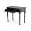 Elegant Black 34" W x 19" D x 30" H Writing Desk with Flip-Top Keyboard Tray-2140674737