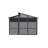 Sojag Rainier 8 x 11 ft Black Aluminum Storage Shed