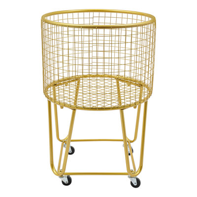 Panier à linge avec roulettes