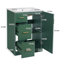 Armoire de meuble-lavabo moderne 24 po avec 2 tiroirs 24 po-1599941946
