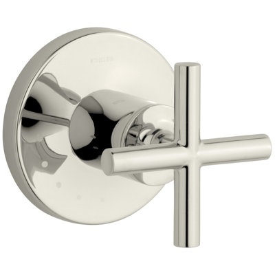Purist Volume Control Valve Trim with Cross Handle