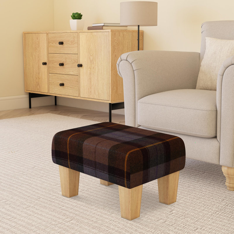 Manufactured Wood Accent Stool, Natural