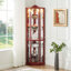 Armoire à vin avec tablettes réglables en verre sculpté-2031506706