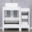 Ensemble de meuble-lavabo simple 36 po avec plateau en bois manufacturé , lavabo vasque, robinet et drain -1549419573-1549419574
