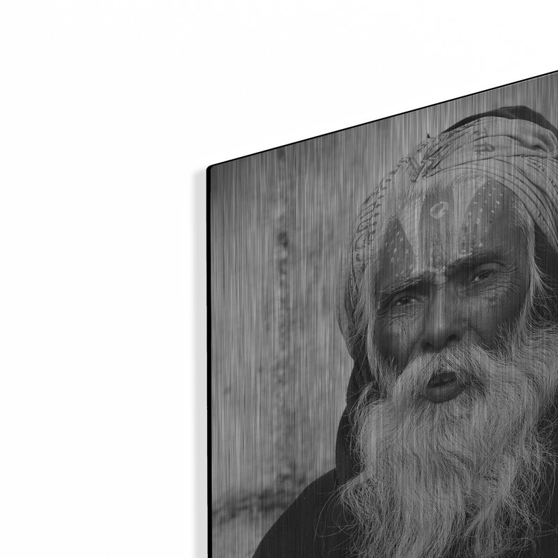 "Népal Saddhu II" par Nina Paponcek, H 16 po x l 12 po