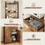 Bakers Rack With Cabinet, 70.8" Microwave Stand