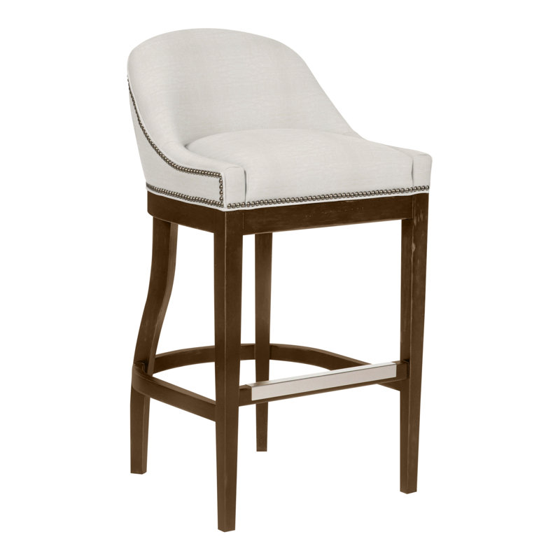 Tabouret de bar 40 po Vanguard Calloway, Parchemin Nadia, La Havane