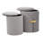 Violetta Round Velvet Nesting Storage Ottoman Set-733832086