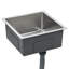 Belfry Kitchen Anthony 440mm W Steel Kitchen Sink-1566686114