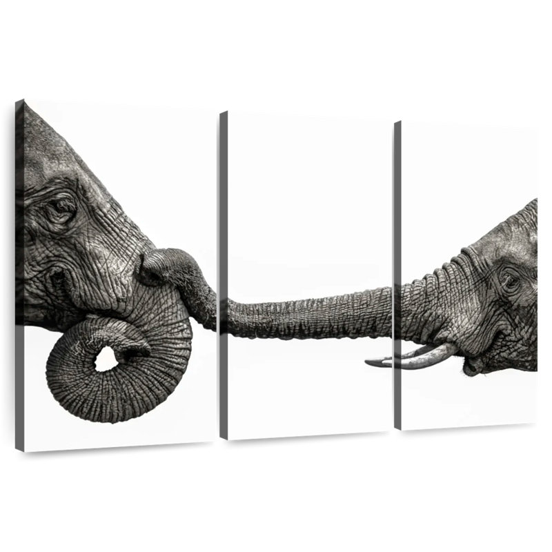 Elephant Hello, 36" H x 57" W