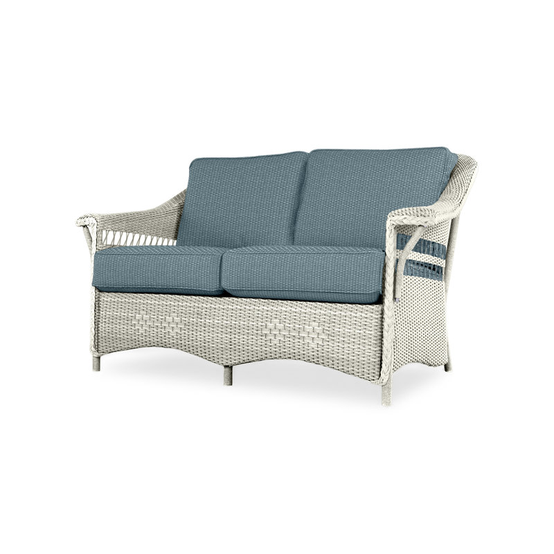 Nantucket Outdoor 2 - Seat Loveseat, Charlotte Sparrow, Linen