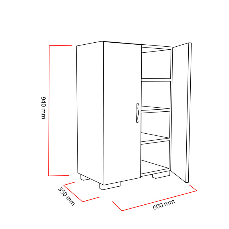 Armoire à chaussures élégante, blanche, 23,6 po x 37,0 po x 13,8 po | 100% panneau de particules enduit de mélamine, épaisseur: 0,7 pouce | Plusieurs tablettes, conception à fixation murale | Solution de rangement moderne pour le vestibule et la chambre à coucher