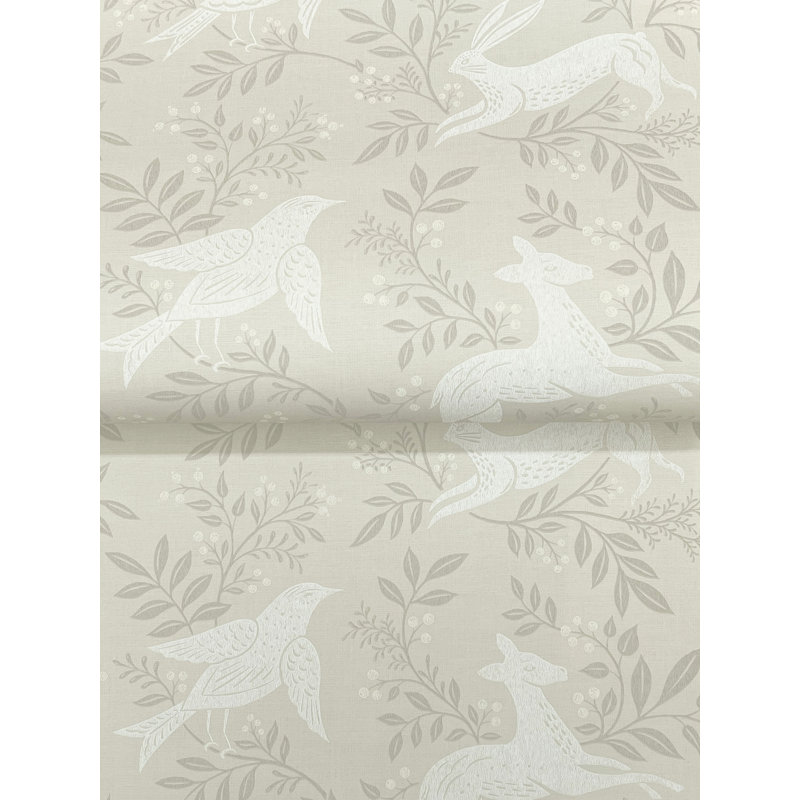 Papier peint Revustr Taupe, Beige