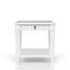Dana Heights 3-Piece Occasional Table Set with Casters, Mindi Veneer Coffee Table & 2 End Tables, Storage Drawers & Shelf, Sand or White Finish-98303969