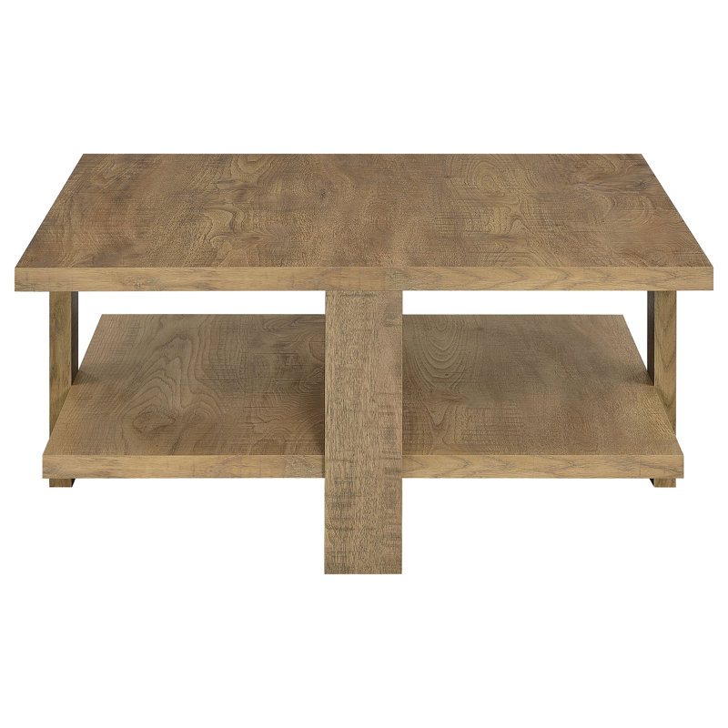 Runnion Mango Brown Square Coffee Table