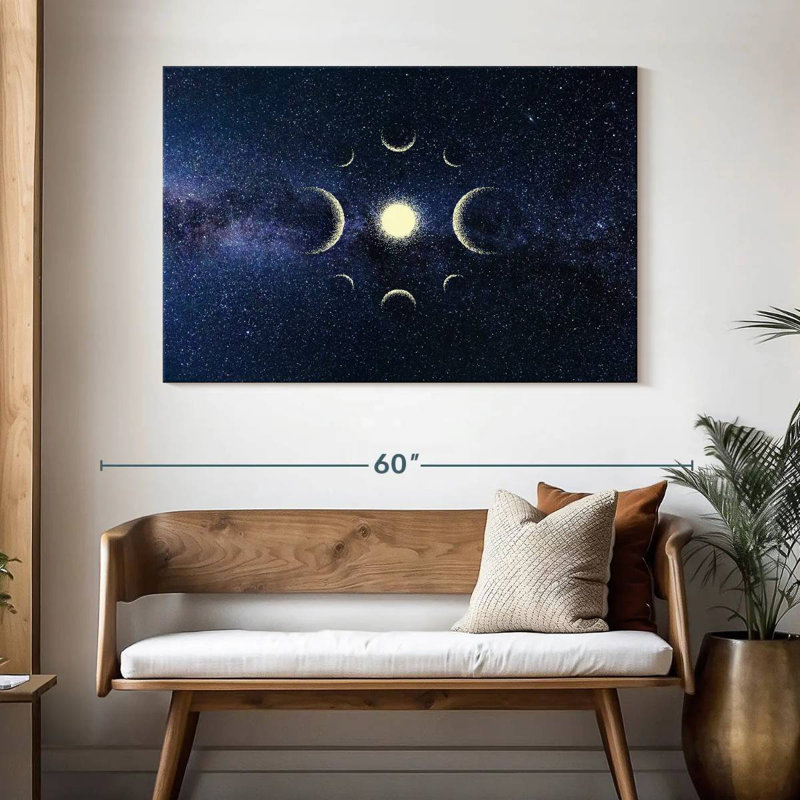 Oberle Abstract Space, 32" H x 48" W