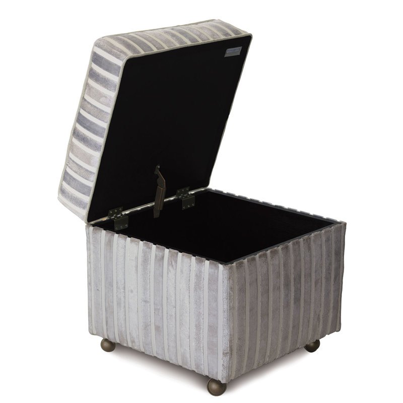 Vionnet Velvet Ottoman
