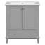 Meuble-lavabo simple avec plateau Naleah 30,01-194843173