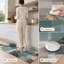 Tapis de cuisine géométriques antidérapants lavables