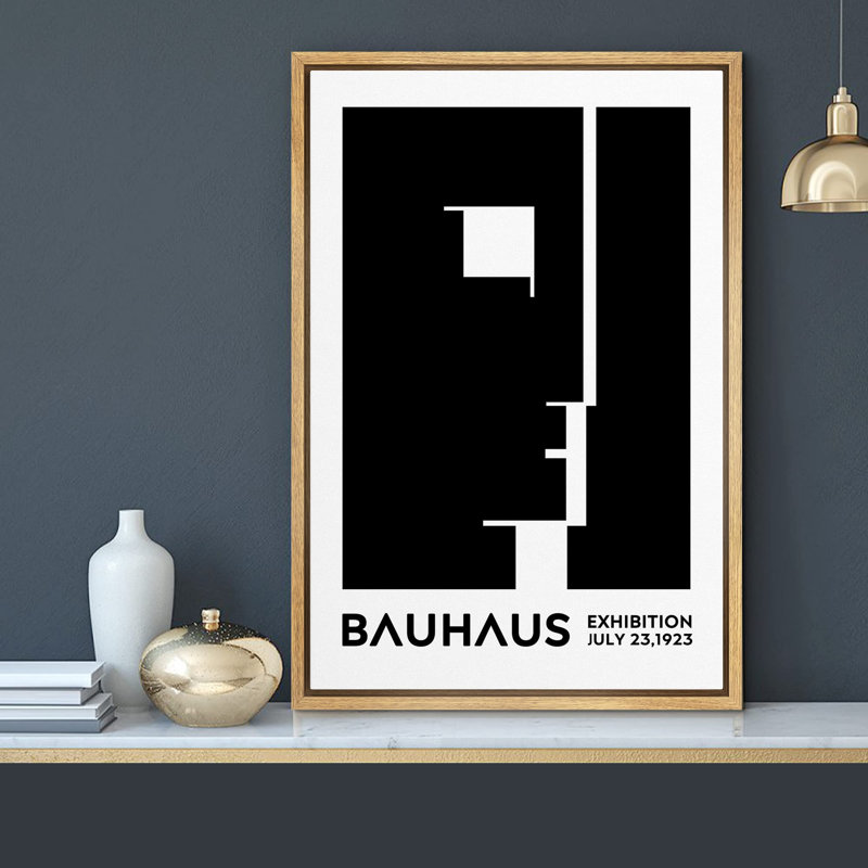 Œuvre d'art classique «Bauhaus», Naturel, H 24 po x l 16 po