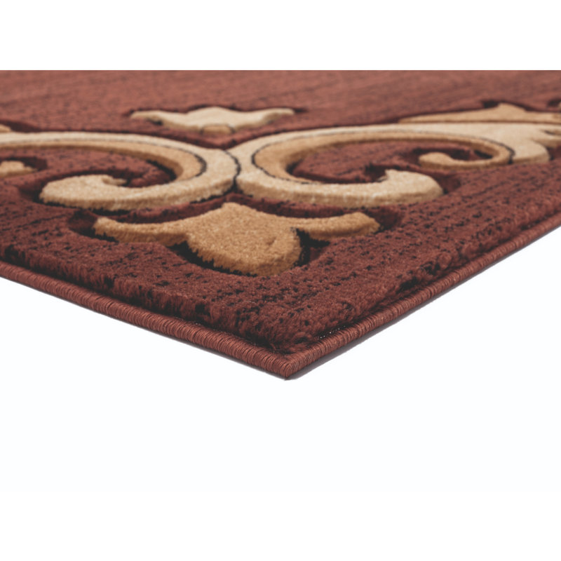 Tapis Rische style sud-ouest, Rectangle 1 pi 10 po x 2 pi 8 po