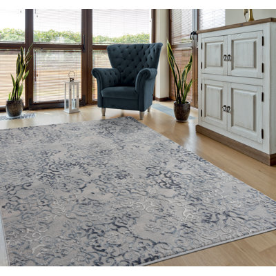 Tapis gris Askov