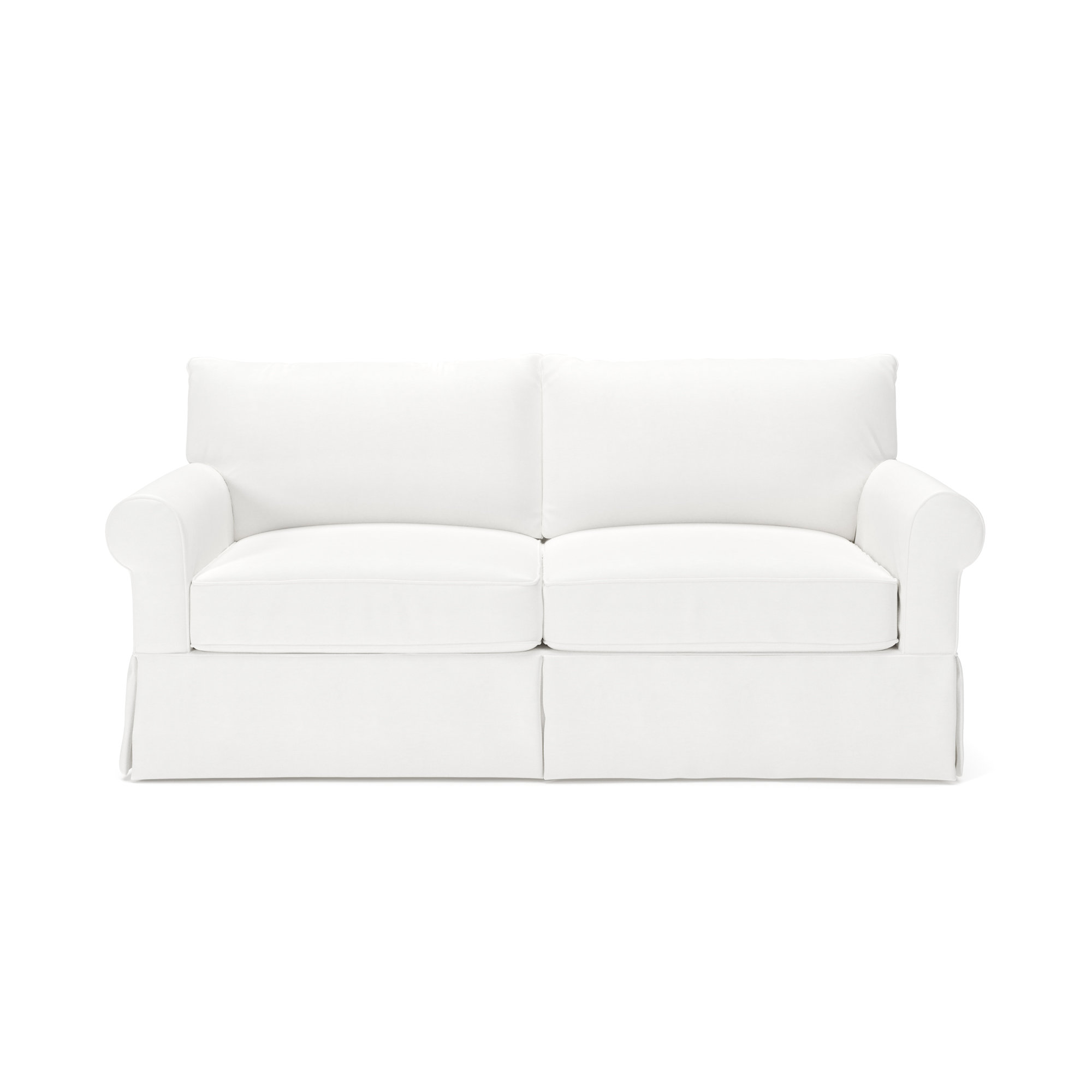 Amari 83'' Upholstered Sofa, Bayou Off White Canvas