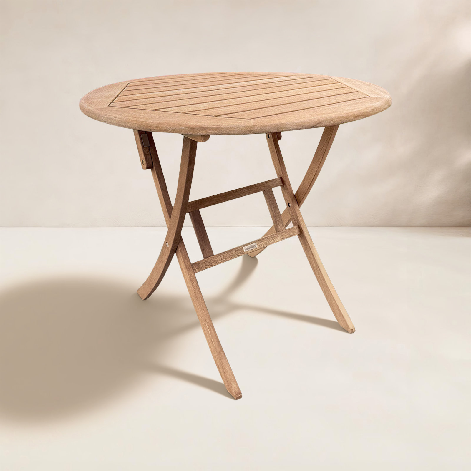 Suki 30'' Fliptop Outdoor Bistro Table, Wheat