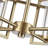 Kousgaard 4-Light Flush Mount in Brushed Champagne Bronze with Clear Glass