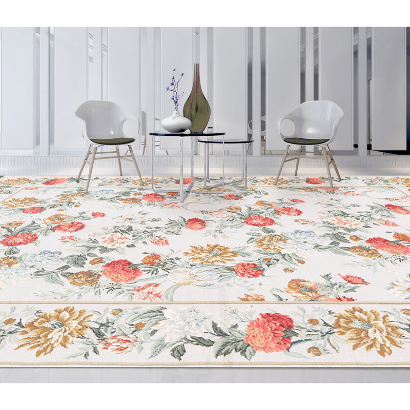 Hand-Knotted High-Quality Gray and Gray Area Rug