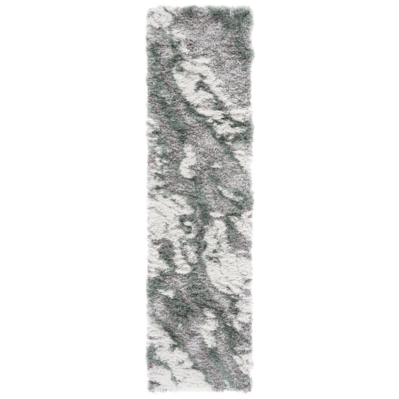 Horizon Shag 800 Performance Abstract Rug, Runner 2' x 17'