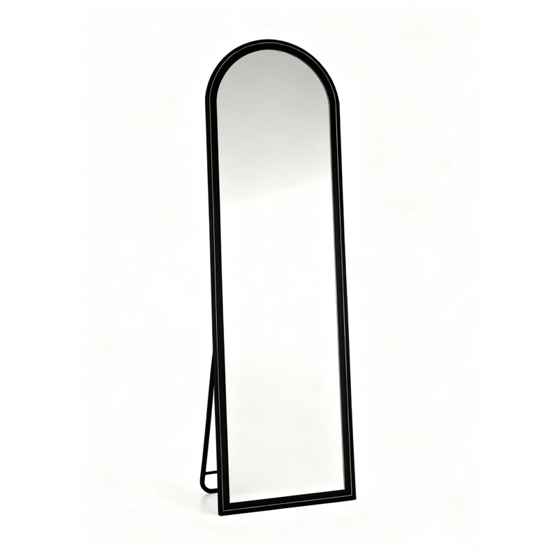 Modern Full Body Wall & Accent Mirror, Silver Glass, Home Décor