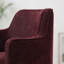 Fauteuil pivotant rembourré entièrement assemblé en tissu-2034914373