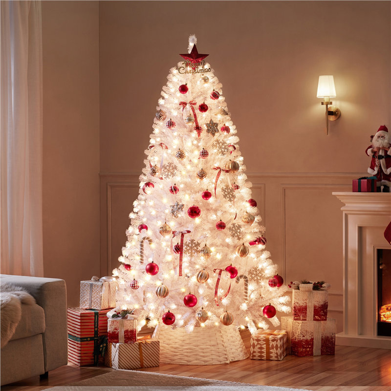 Sapin de Noël artificiel pré-éclairé, 72"