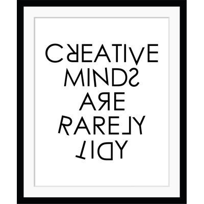 Creative Minds - Single Picture Frame Print
