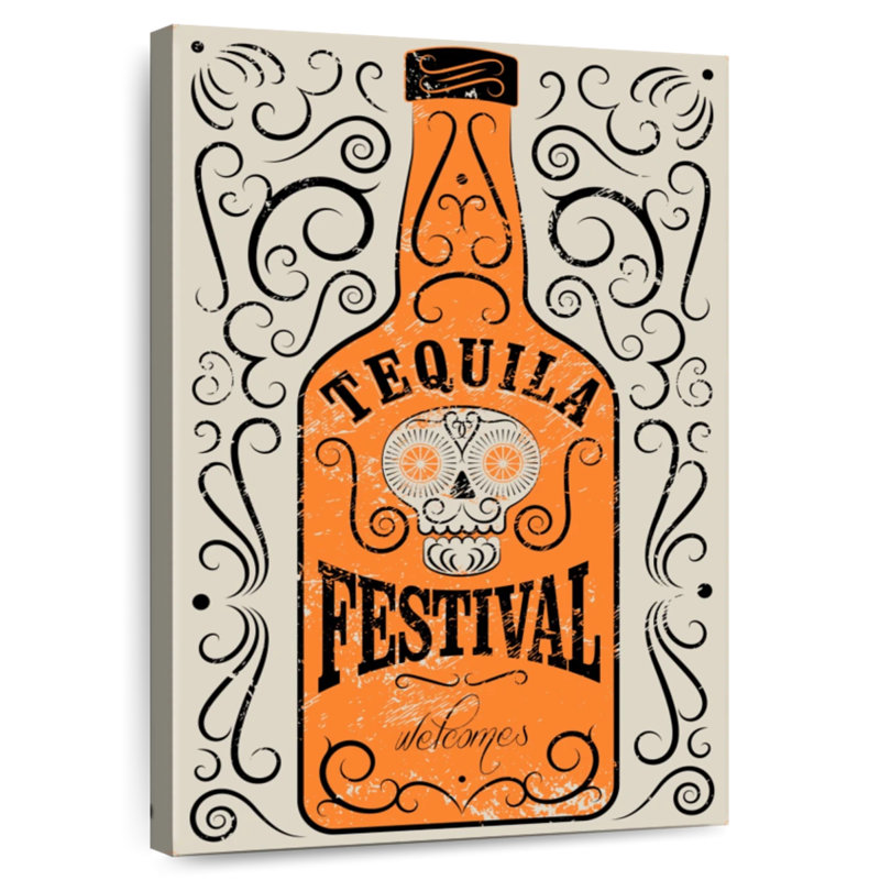 Yarlin Tequila Bottle, 51" H x 34" W
