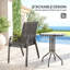 Round 3 - Piece 2 - Person 60Cm L Outdoor Bistro Set-930863151
